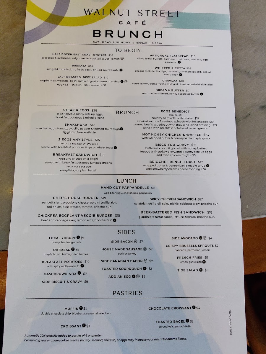 Walnut Street Cafe Menu - Image 4