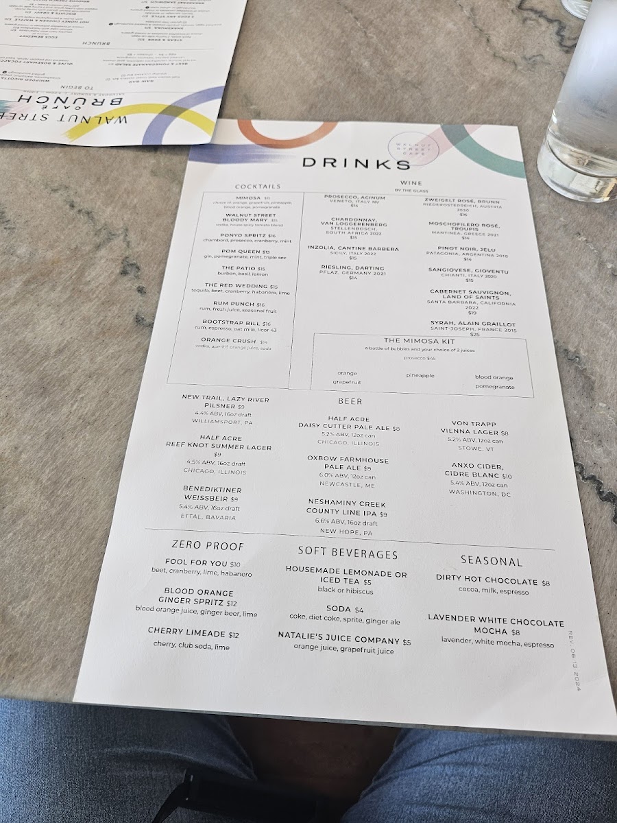 Walnut Street Cafe Menu - Image 6